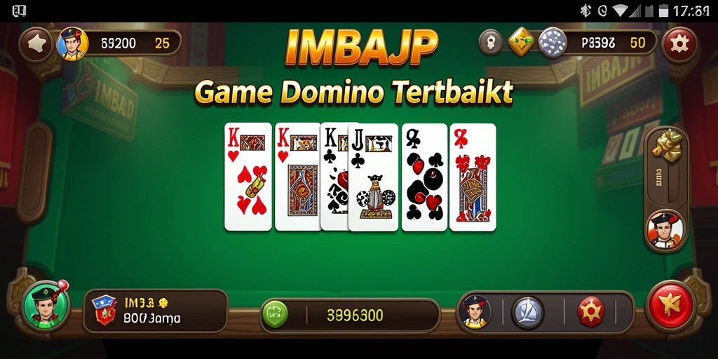 Tampilan gameplay seru di IMBAJP dengan karakter yang menarik.