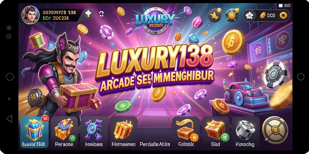 Tampilan gameplay seru dan penuh tantangan di LUXURY138.
