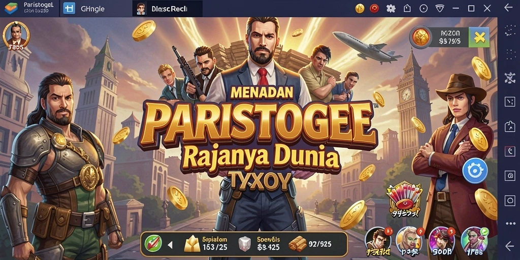 Tampilan gameplay PARISTOGEL yang mengasyikkan dan mendebarkan saat bermain Tycoon.