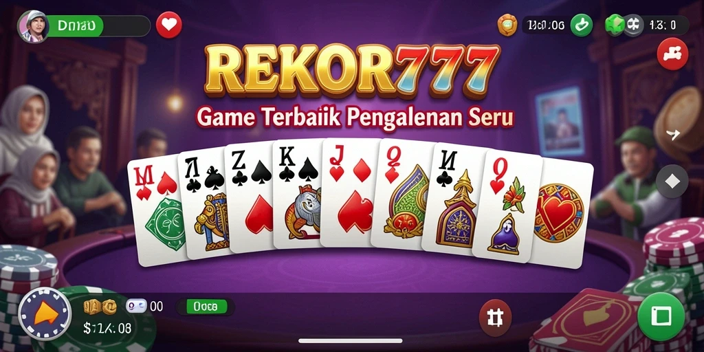 Gameplay seru dan mendebarkan dari REKOR777 di dunia Domino.
