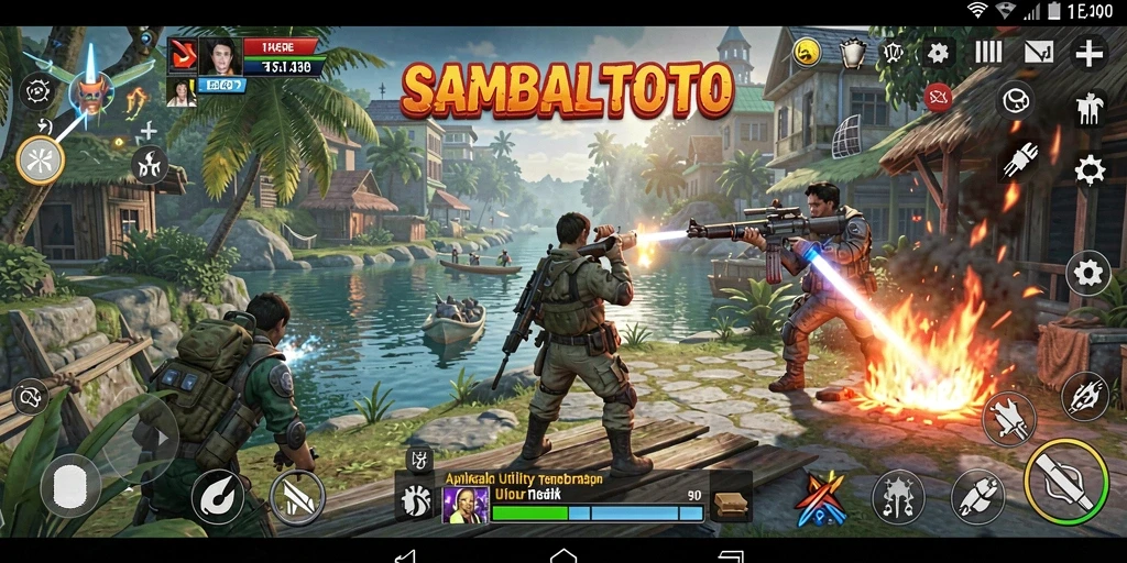 Tampilan antarmuka aplikasi SAMBALTOTO yang intuitif dan efisien.