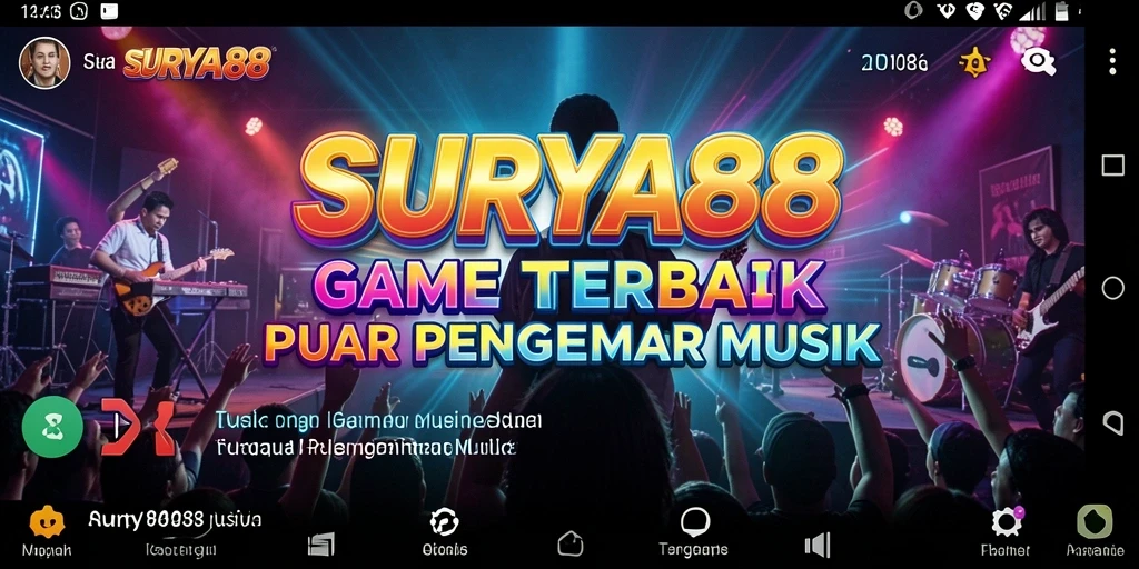 Gameplay SURYA88 yang seru dan mengasyikkan dengan musik favorit.