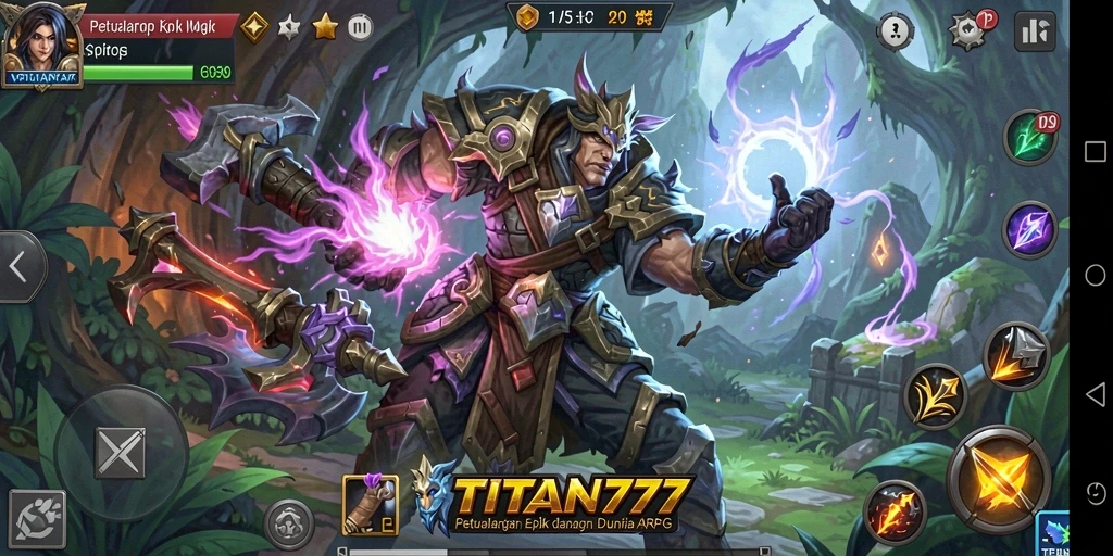 Gameplay TITAN777 yang seru dan mendebarkan dalam dunia ARPG.