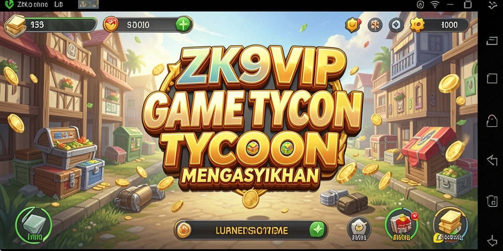 Tampilan menarik dari gameplay Tycoon ZK9VIP.